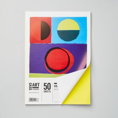 Cass Art Kids Pad 50 Sheets A4 Assorted Colours Newplast