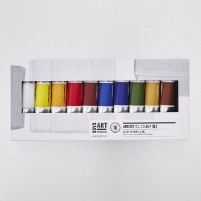 Cass Art Artists' Oil Colour 37ml Set of 10