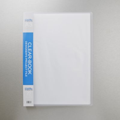 Seawhite Display Book with 20 Clear Pockets