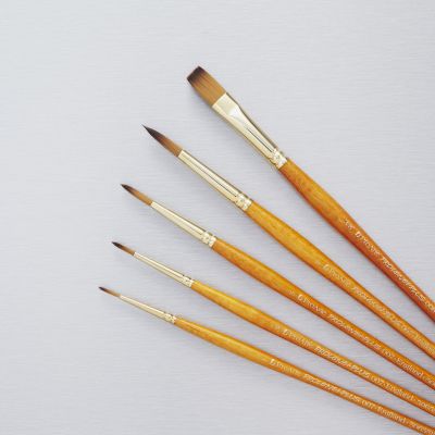 Pro Arte Prolene Plus Series 007/008 Watercolour Brush Set of 5 - Cass Art Exclusive