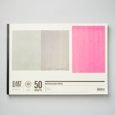 Cass Art Jumbo Gummed Watercolour Pad 300gsm 50 sheets